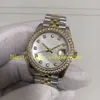 صورة أصيلة مصنع BP Ladies Wather Women 31mm من Pearl Dial Diamond Pozel 18K Gold Gold 178273 Steel Jubilee Bracelet BBF Automatic Watches