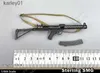 Giocattoli per pistola L96A1 G3SG1 1 1/6 Soldato non può sparare Micro Submachine Sniper Sniper Fucile Modello statico Accessorio adatto per diagramma d'azione da 12 pollici YQ24041391L3