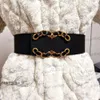 Canal CCLIES Designer Brand Belts Large Chanells Gold Buckle Leather Classic Designer Dress Belt Variedade de estilos cores disponíveis Largura do cinto 7cm 132