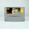 Tillbehör Supermari Game All Stars Eur USA 16 Bit RPG Game Card för SNES Game Cartridge med Retail Box Video Game Console