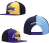American Basketball "Lakers" Snapback Hats Teams Luxury Designer Finals Champions Locker Room Casquette Sports Hat Strapback Snap Back Justerable Cap A12