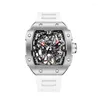 Armbanduhr Berliget Luxus tonneau mechanische Uhr mit automatischer Bewegung für Männer mit wasserdichtem Design Sapphire Crystal Watches