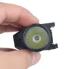 Lanterna tática lanterna led de ponta vermelha laser mira de caça militar para 20 mm de trilho