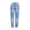 Jeans femminile mamma ricamata pantaloni di jeans pantaloni fidanzato per donne in stile cinese donne femmine 2024 dd1530