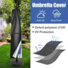 Ranquers Oxford tissu parapluie de couverture de jardin Patio de protection solaire en plein air poussière parasol jardin extérieur