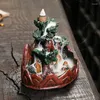 Figurines décoratives résine arbre de Noël reflux encens poêle créatif pine fumée de la maison décoration ornements