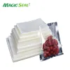 Maskiner Magic Seal Kitchen Vakuumväskor för matvakuumtätare Förpackningsmaskin Matförvaringsväska 30/50/100st/Lot PE+PA Composite Food Bag