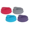 Dinnerware 4 PCs silicone pode tampa tampa