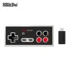 GamePads 8bitdo N30 2 4G Wireless GamePad Game Controller NES Classic Edition Controller Hands