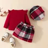 Set di abbigliamento per bambini abiti autunnali abiti a maniche lunghe ardesia da stampa a maniche lunghe