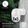 IP -camera's 5MP PTZ IP -camera Wifi Outdoor AI Human Detection Audio 1080P Draadloze beveiliging CCTV Camera P2P RTSP 4X Digital Zoom WiFi Camera 240414