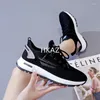 Casual Shoes for Women Breattable Light Fashion Sneakers Women's Four Seasons Trendy Mesh All-Match Low Cut Flat Spring