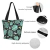 Sacs à provisions Noisydesigns Femmes Tote Sac Tropical Palm Feuilles motifs imprimé toile Purse Teen Girl Book Book Shopper Handsbag Bolsa TELA