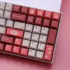 Аксессуары GMK Daifuku Pink Keycaps Персонализированный профиль вишни PBT Dyesub японский клавиш для Cherry MX Switch Mechanical Gaming Клавиатура