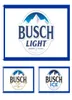 Custom Digital Print 3x5 Feet 90x150cm Busch Light Ice Bud Beer Flag For Man Cave Pub Bar Banner Decoration Funny College Dorm B3961629