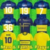 2024 2025 CA Boca Juniors CAVANI Soccer Jerseys 24 25 CARLITOS Retro MARADONA Club Atletico CONMEBOL LIBERTADORES JANSON football shirt MEN SETS Kids UNIFORM