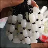 Z koraliki Nowy naturalny Afganistan Biała Jade Ręka Hurtowa Hurtowa wykonana w China Factory Bezpośrednia Sprzedaż Dostawa Bruza Brace Dhmpd