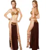 Donne sexy Latino Belly Dance Costume Egypt Indian cosplay Dress Tentation Stage Stage Halloween Party Costumi Pole Dancing Unifort7561164