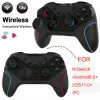 Gamepads Multi Platform Game Controller Wireless Bluetooth Gamepad Joystick för NSWITCH Android6.0+ iOS11.0+ PC Support Wakeup Switch
