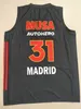 Reals 2023-24 홈 유니폼 #40 Kike #31 Musa #13 Manu #8 Lito Basketball Jersey는 이름과 번호로 사용자 정의 할 수 있습니다.