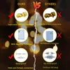 /6M/12M/18M LED String Christmas Net Mesh Lights Fairy Curtain Garland Outdoor Waterproof For Party Garden Wedding Decoration 240329