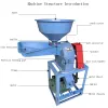 الخلاط عالي الطاقة طحن الطحن طاحونة طاحونة الحبوب توابل الكسارة ذرة الأسرة التجارية الرطب والجاف مسحوق مطحنة مسحوق