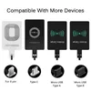 2024 Bekväm universal trådlös laddningsmottagare för iPhone 6 7 Plus 5S Micro USB Type C - Snabb trådlös laddare för Samsung Huawei