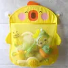 Bath Toys Bathroom Mesh Organizer Bag Cartoon Dinosaur Chicken Animal Shapes Bath Toys Baby Nets Case Children Cloth Water Toy Storage Net 240413