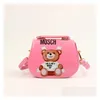 Backpacks Designer Childrens Schoolbag Jelly Messenger Bag Fashion Baby Girl Shoder Handbag Purse Mini Candy Color A15 Drop Delivery K Dhgfz
