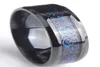 Fin topp volframguld ring köp Men039S Ring S 8mm Mother Pearl Abalone Shell Tungsten Carbide Ring 2Piece Lots8513730