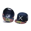 Kulkapslar brev broderi hip hop caps för män kvinnor mode cool snapback hatt vuxen utomhus casual baseball caps platt grim sun hatsl240413