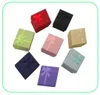 HELA 48PCSLOT Fashion Jewelry Box Multi Colors Rings Box smycken Presentförpackning Örhängen Holder Fall 443CM2283353