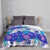 Blankets Classic Pattern Soft Warm Light Thin Blanket Hard Cover