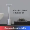 Shavers Manual Safety Razor Head Vibration IPX7 Electroproping Electric Men's Shave Razor Blade Vibration Manual pour cadeau