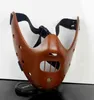 映画ムービーThe Silence of the Lambs Hannibal Lecter Resin Masks Maskerade Halloween Cosplay Dancing Parps Half Face Mask9330017