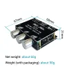 Усилитель NE5532 Тон -призер BluetoothCompatible Board Audio Evalizer Беспроводной приемник Preamp Aux Premplifier Aux DC524V