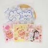 Enrole de presente Bear Candy Bag Cartoon Transparente Plástico Authesivo Cookie Opp Wedding Birthday Party Decor Diy Bolsa