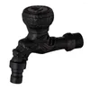 Bathroom Sink Faucets Vintage Black Dragon Carved Water Faucet Brass Tap For Kitchen Basin Bathtub