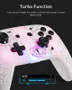 GamePads Wireless Switch Pro Controller pour Switch Lite Lite Oled 8 Colors LED Remote sans fil Gamepad avec une fissure Unique Crack Turbo Moti