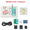 Calculators EZP2023 USB SPI Programmer Full Set + 12 Adapter Support 24 25 93 95 EEPROM Flash Bios Minipro Programmering Compiler Calculator