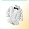 Kleidungsstücke Langarmes Jungen Kleidung Anzüge Kleinkinder Kinder Hochzeit formelle Party 15 Jahre Baby Hut Weste Hemd Hosen Jungen OU2615675