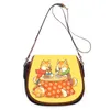 Sacs à bandouliers dessin animé mignon imprimement pour chiens de mode Femmes crossbody sac de luxe sacs à main fermeture éclair