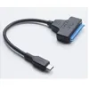 Typ-C zu SATA 22Pin Typ-C an SATA Interface 3.0 SSD Solid State Mobile Festplatte Easy Drive Kabel