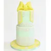 Baking Moulds Baby Carriage Lace Silicone Mold Cake Border Decorative DIY Tools K483