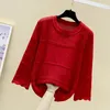 Women's Sweaters Sweater With Thin Collar And Hollow Bottom In Spring 2024