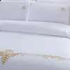 Conjuntos de roupas de cama Super Soft Duvet Conjunto de lençóis premium de algodão resistente a rugas hipoalergênicas