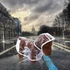 Hundkläder Raining Coat Transparent Raincoat Lätt Attraktiv bedårande lätt att bära husdjurskläder för gåvor