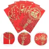 Geschenkverpackung Chinesisches Jahr Rote Umschläge luxuriöse Taschen Hong Bao Spring Festival Glücksgeld