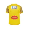 2022 Nieuwe heren T-shirts P2L6 La Rochelle 2021/22 Stade Rochelais Home Rugby Training Jersey maat S --- 5xl18a99