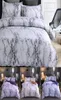 Set di biancheria da letto in marmo Set di coperchio per biancheria da letto in poliestere 23 % Coperchio doppio regina doppia cover di letti no fogli non fogli 55515893